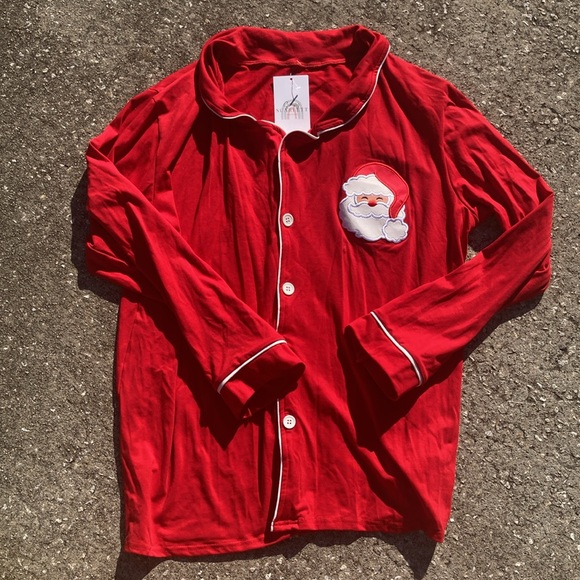 Simply Scarlet Boutique Santa PJs Mens size 3XL - Picture 3 of 3
